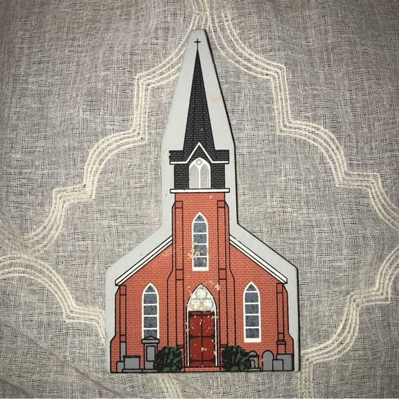 THE CAT’S MEOW & CHRISTMAS TREE HILL Shelf Sitters. Set of 5 Buildings. GUC. - Picture 2 of 12